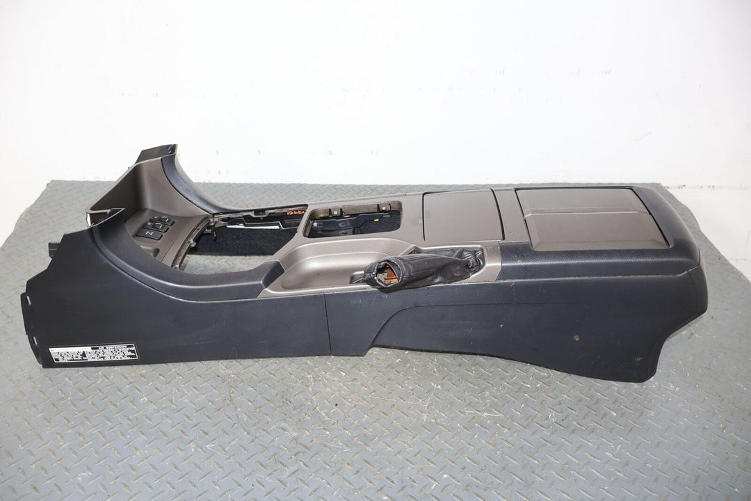 03-06 Lexus GX470 Floor Console Base W/ Upper Trim / Cubby & Cup Holders (Gray)