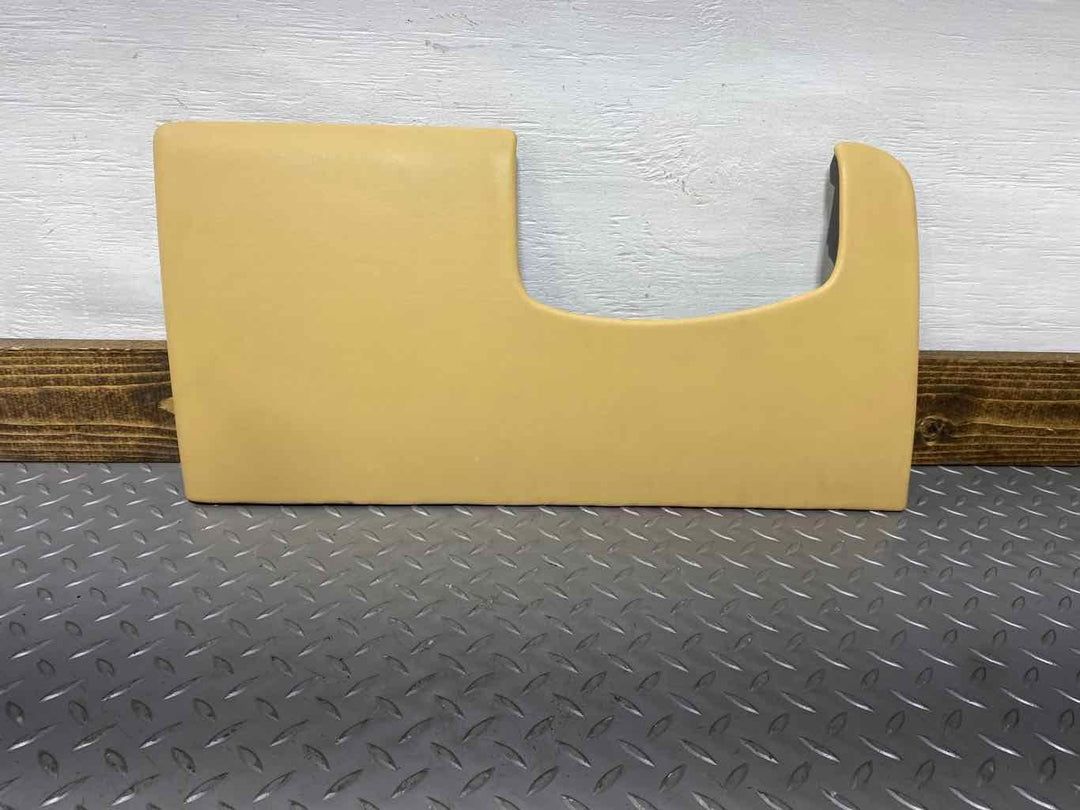 03-10 Bentley Continental GT Left Driver Side Knee Pad Bolster (Saffron)