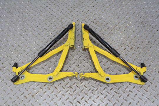 15-17 Ford Mustang GT Coupe Pair LH &RH Trunk Deck Lid HInges (Yellow Tric-Coat)