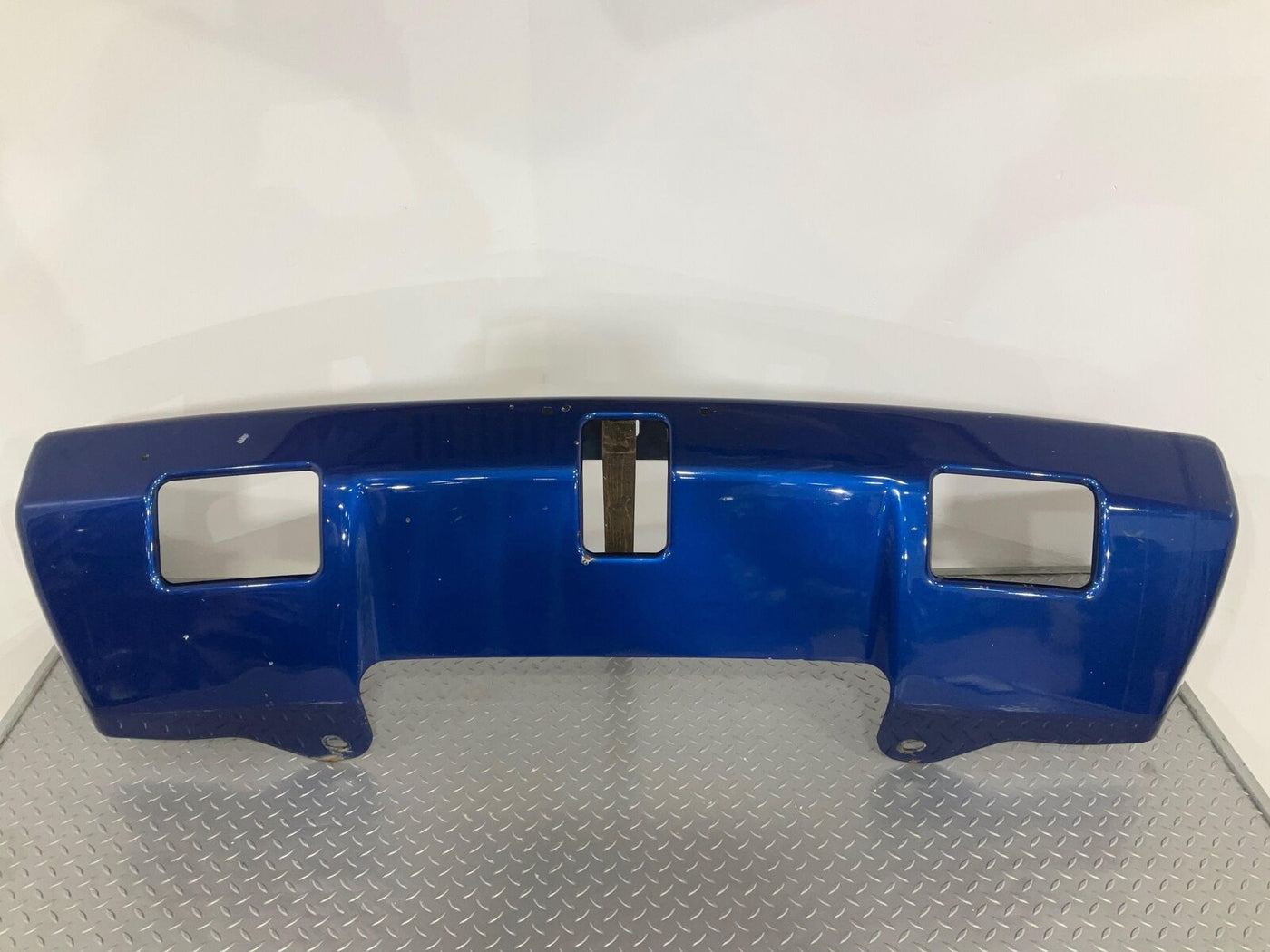 03-09 Hummer H2 Front Metal Bumper BARE (Arrival Blue Metallic 91U)