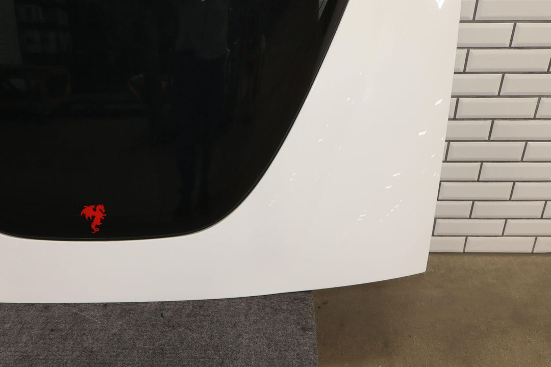 05-13 Chevy C6 Corvette Rear Hatch Aftermarket Tint on Back Glass (Arctic White)