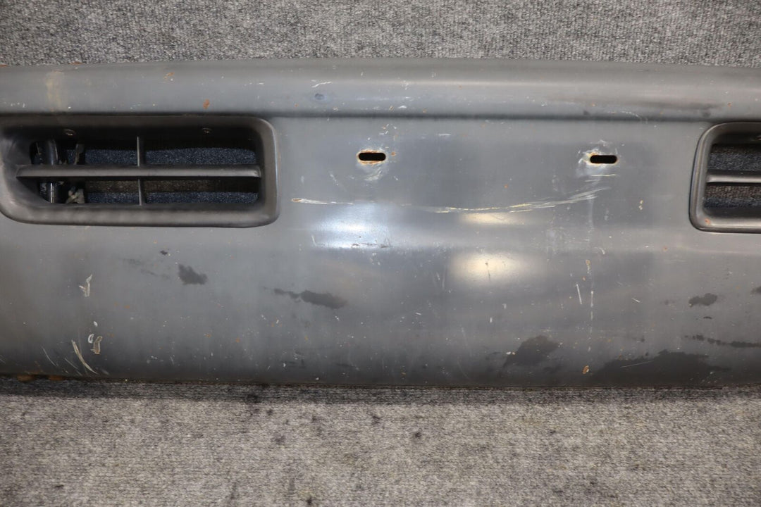 1991-1992 Toyota Land Cruiser OEM Front Bumper (Gray) Scratches/Dents See Photos