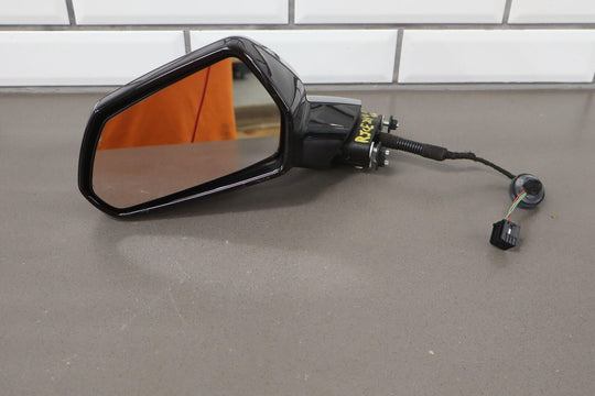 16-19 Chevy Camaro Left Driver Power Door Mirror (Non-Heated DG7) Black