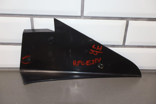 90-93 C4 Corvette LH&RH Pair of Dash End Caps Trim Panels Black *1 Crack*