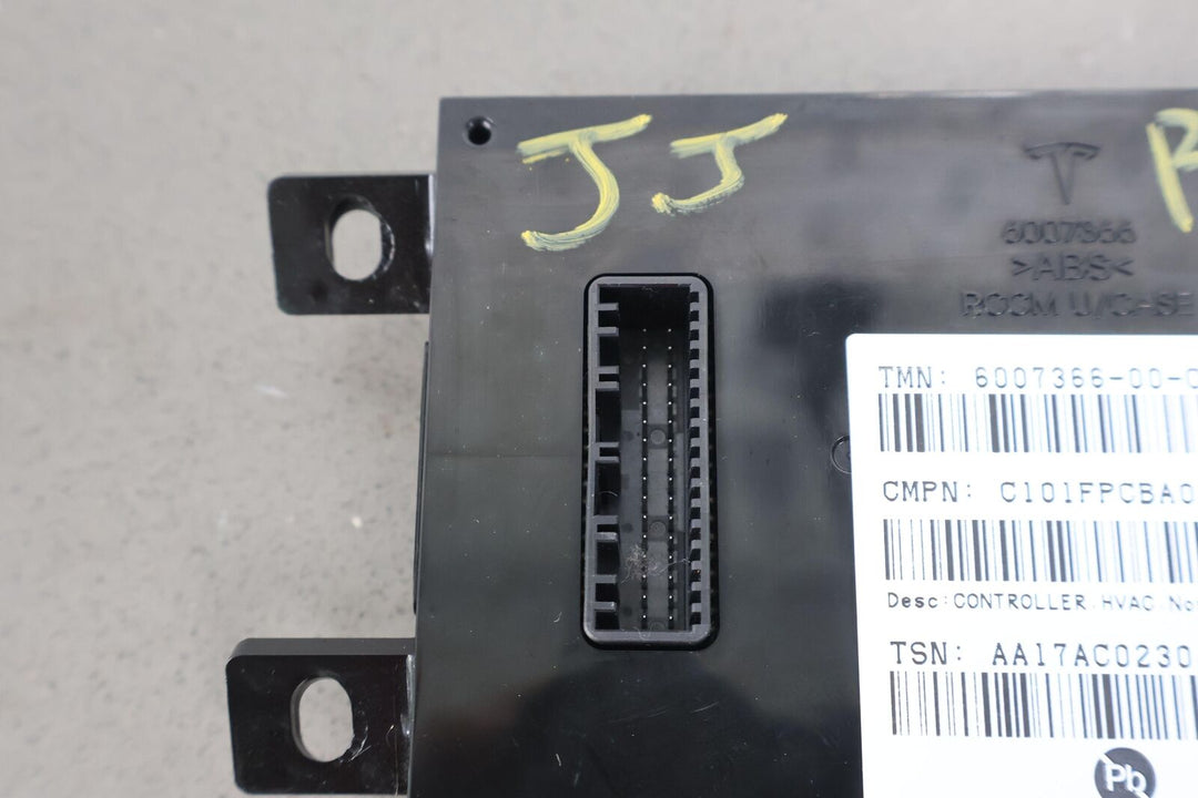 16-20 Tesla Model X Climate Control Module (6007366-00-C ) OEM