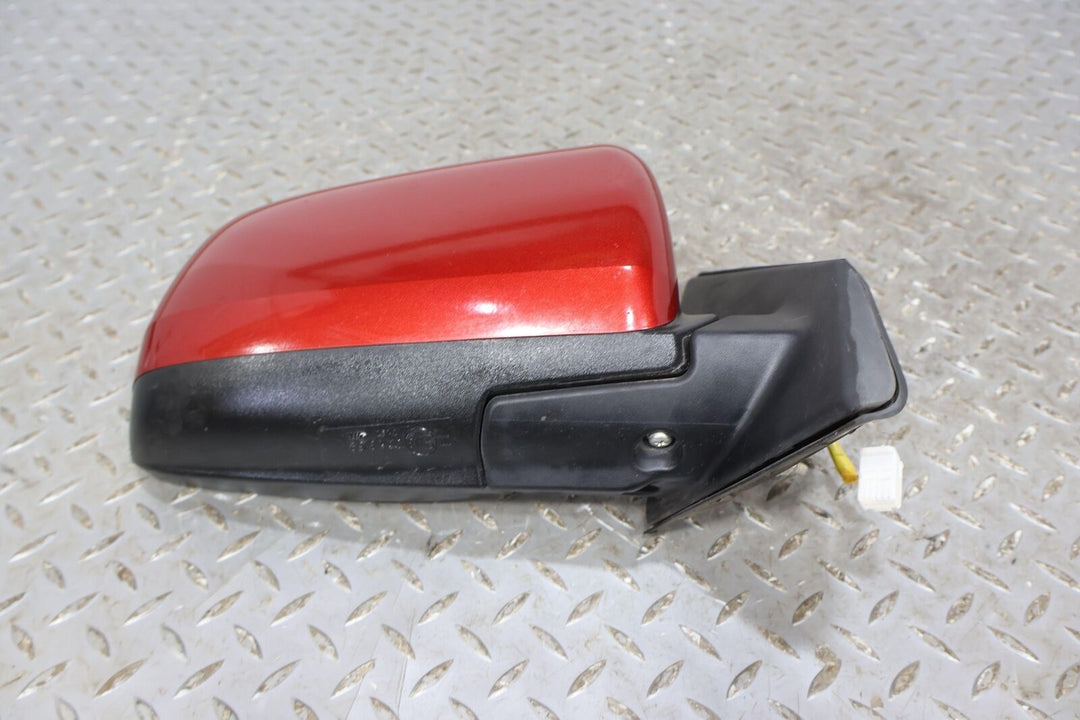 08-14 Mitsubishi Lancer EVO X Right Door Mirror (Rally Red P26) Power Tested