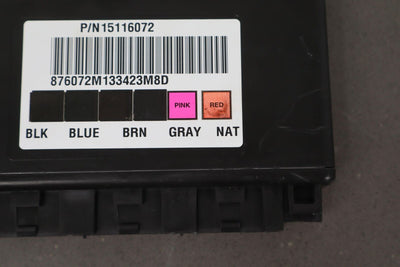 2003-2007 Hummer H2 BCM Body Control Module (15116072) OEM