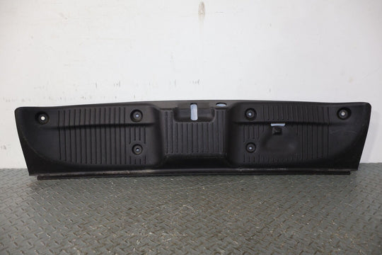 02-05 Ford Thunderbird OEM 4 Piece Trunk Carpet Cleanout (Black BW) Lt. Wear