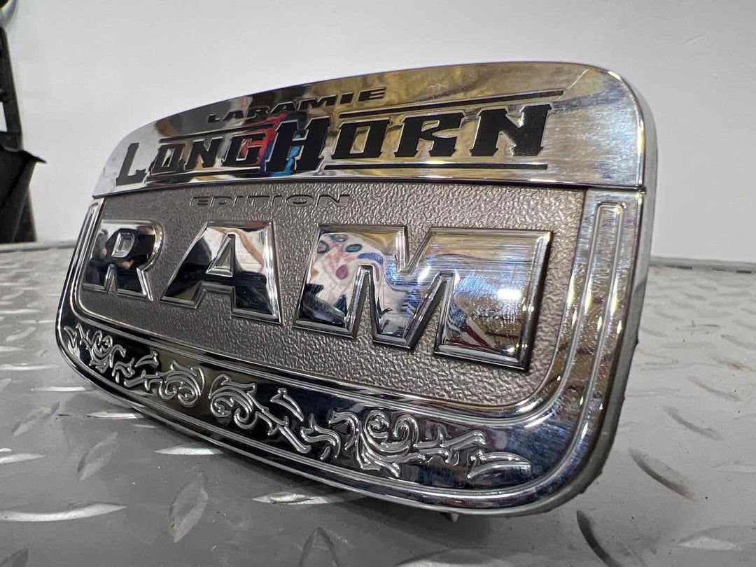 11-18 Ram 1500 Laramie Longhorn Chrome Rear Tailgate Emblem Badge Nameplate