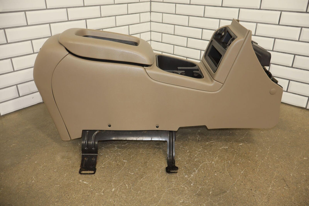 03-07 GMC Sierra Chevy Silverado Center Floor Console Glovebox (Tan/Neutral)