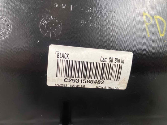 10-15 Chevy Camaro Interior Glove Box Compartment Door (Black AFM) See Notes