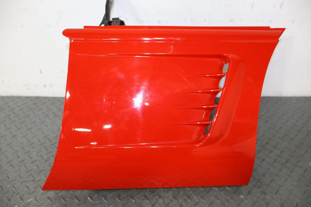 91-96 Chevy C4 Corvette Right RH OEM Fender (Torch Red 70u) Paint Chipping