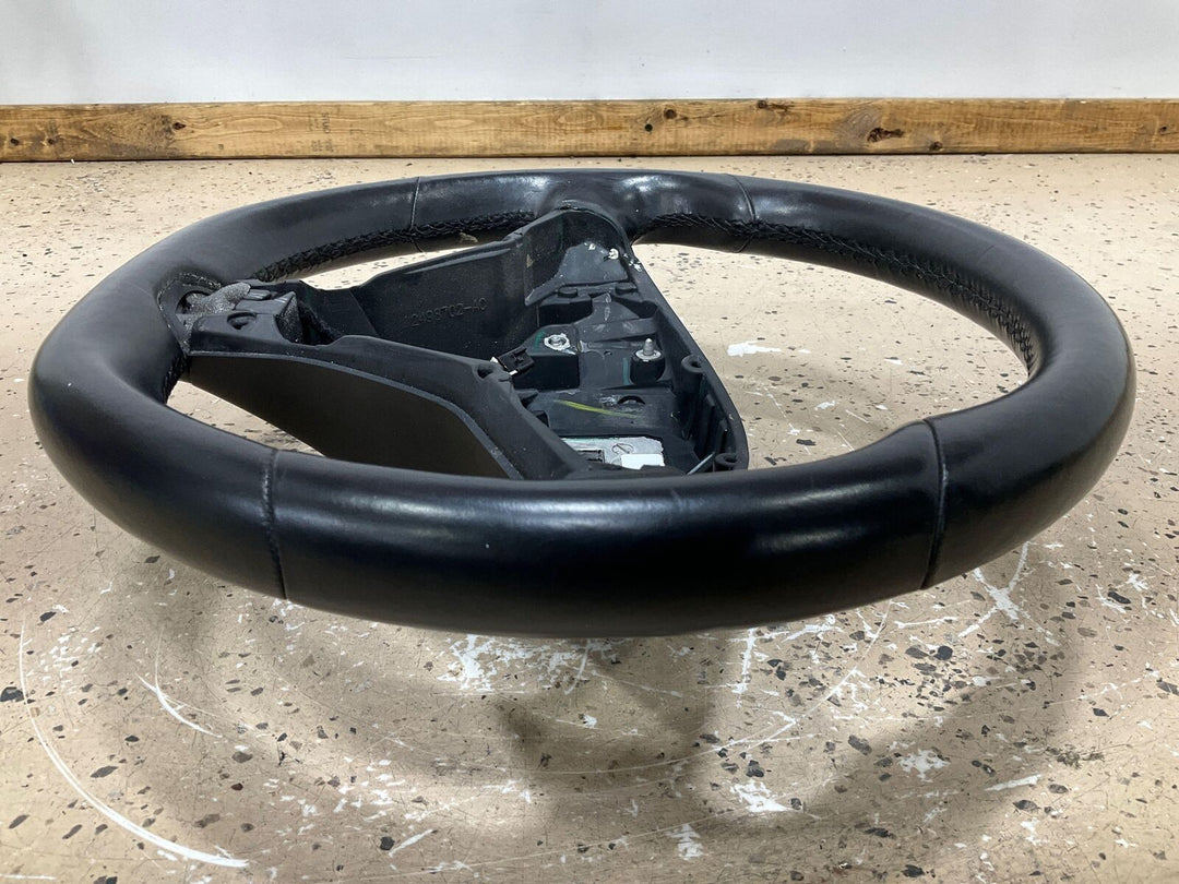 2016-2021 Tesla Model S Leather Steering Wheel (Black) OEM See Notes