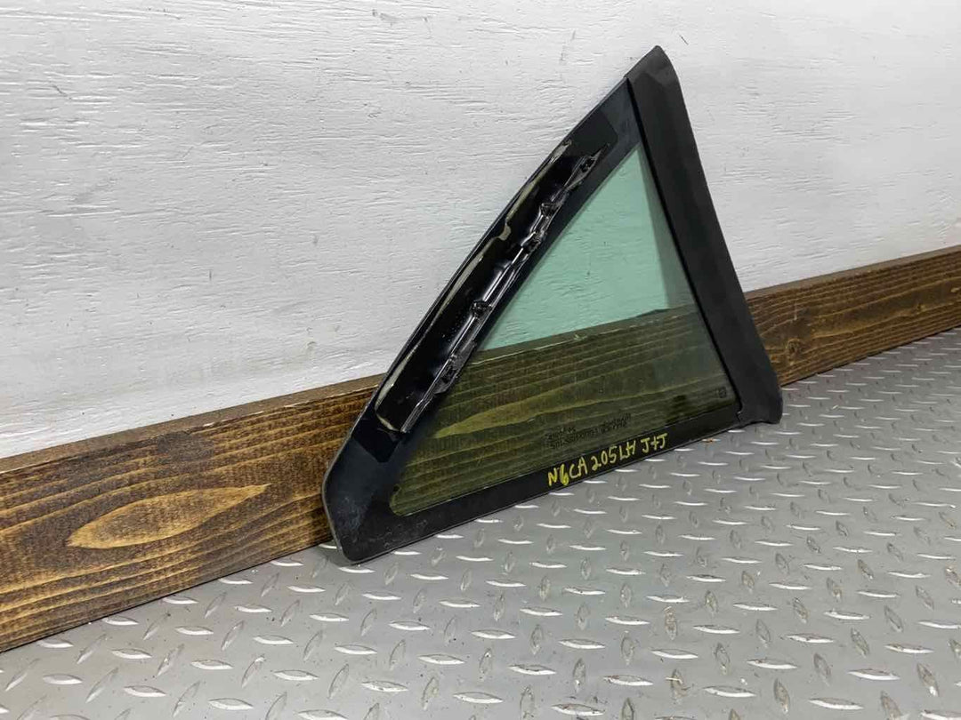 04-09 Cadillac XLR Left LH Driver Rear Quarter Window Glass (Glass Only)