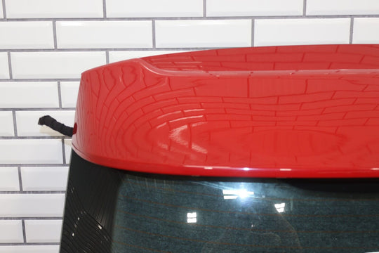 12-17 Fiat 500 Abarth Coupe Rear Trunk Hatch W/ Spoiler (Rosso Red PR1)