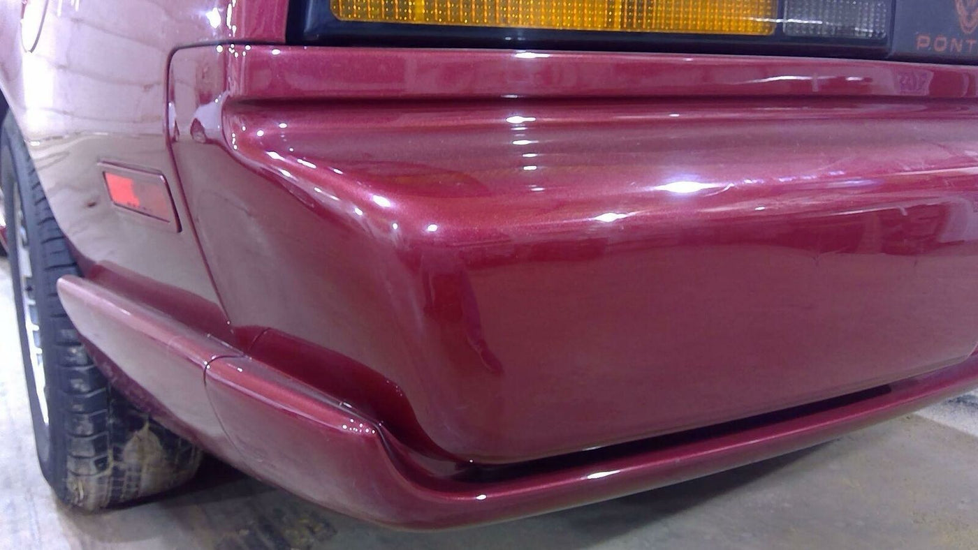 91-92 Pontiac Firebird Rear Bumper (Brilliant Red Metallic 75U) See Notes