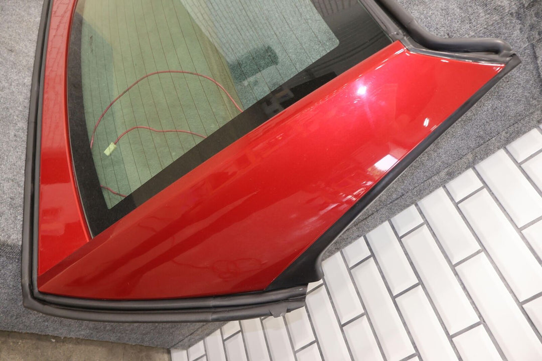 04-09 Cadillac XLR Back Window Glass Rear Roof Section (Crimson Pearl 86U)