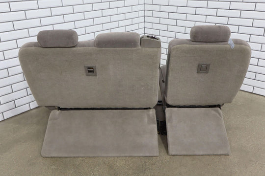 2003-2006 Chevy Suburban 2nd Row Cloth Captains Chair Seats (Dark Charcoal 92D)