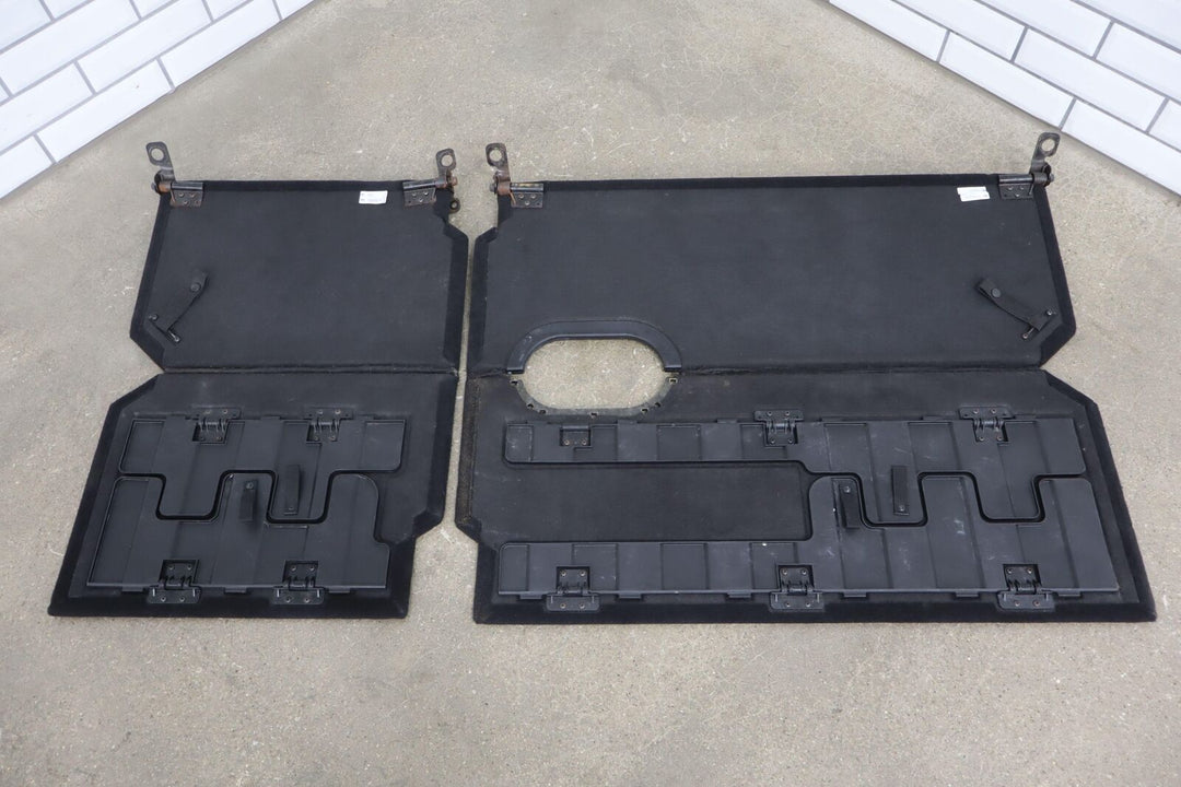 13-18 Ram 1500 Fold Flat Storage Floor Panels Left/Right OEM (Black X9)