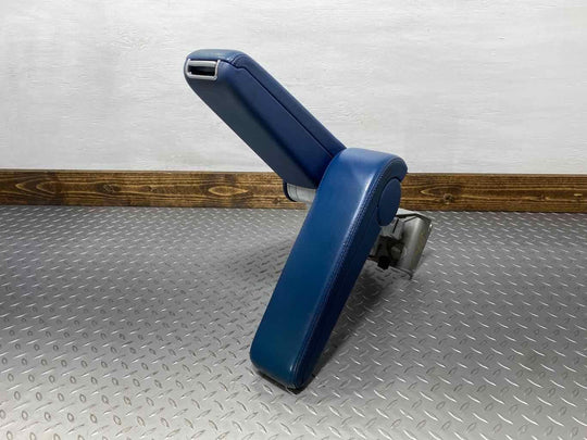 04-10 Bentley Continental GT Pair LH/RH Leather Center Console Arm Rests (Blue)