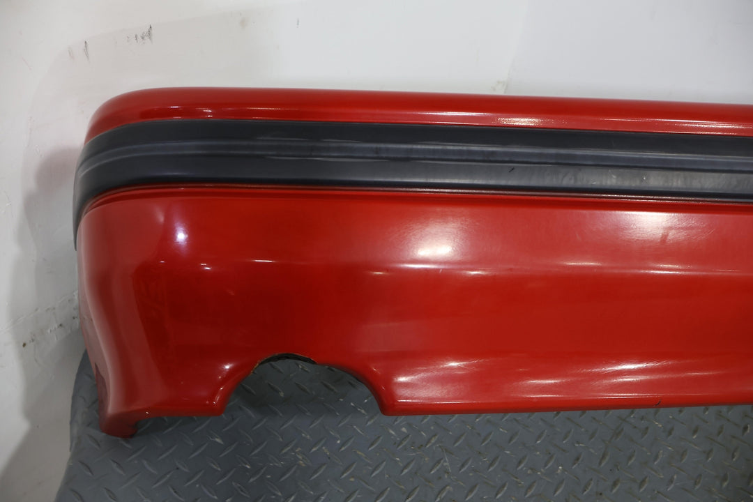 Red 86-91 Mazda RX7 FC Rear Bumper W/ Rebar 