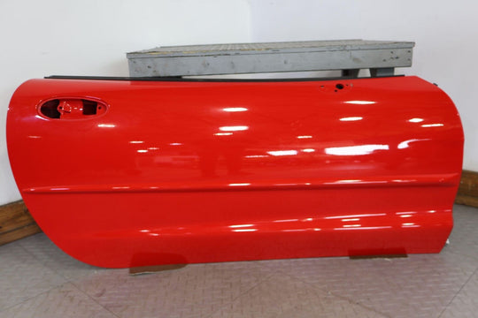 97-04 Chevy Corvette C5 Right RH Passenger Door Shell (Torch Red 70U) Sold Bare