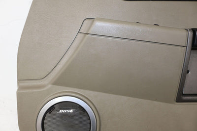 03-04 Hummer H2 Right Front Leather Door Trim Panel (Light Wheat 502) See Notes