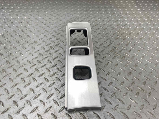 02-05 Ford Thunderbird Headlight& Mirror Switch Dash Bezel (Aluminum) BEZEL ONLY