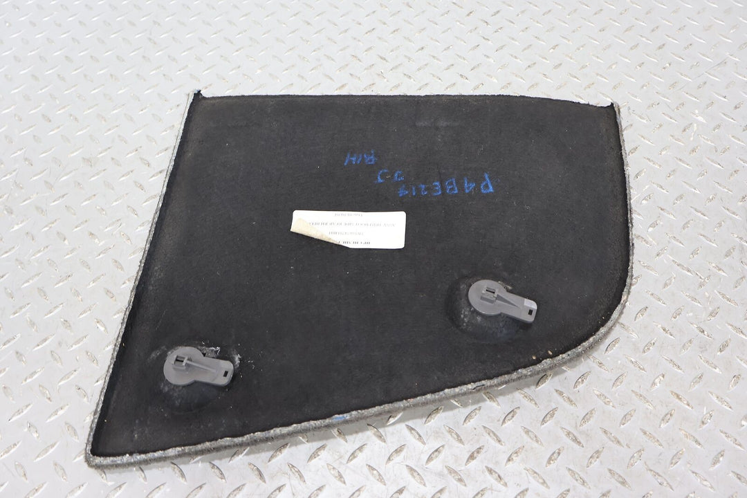 04-10 Bentley Continental GT Coupe Right Interior Trunk Boot Trim (3W8867428)