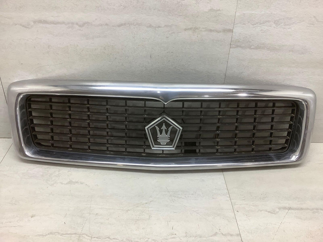 89-91 Maserati TC Grille - Chrome W/ Emblem