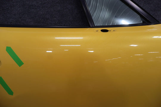 01-05 Mazda Miata NB Right RH Door Shell (Blazing Yellow Mica 26S) Dented