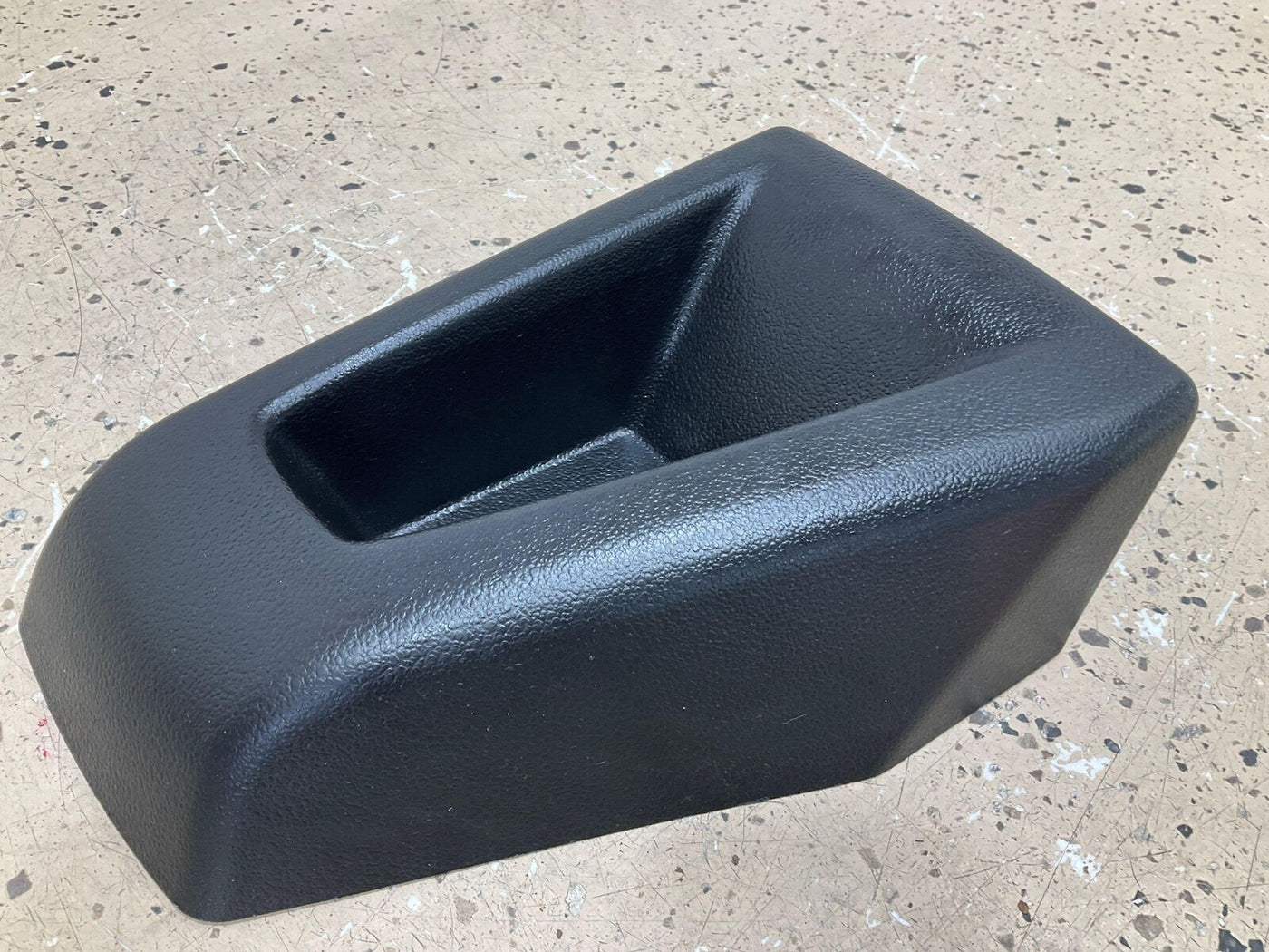 03-09 Hummer H2 Passenger Right RH Bumper End Cap / Winglet (Black Textured)