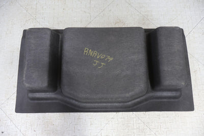 2022 Rivian R1S Rear Cargo Area Carpet Cleanout (Black Mountain) Light Wear