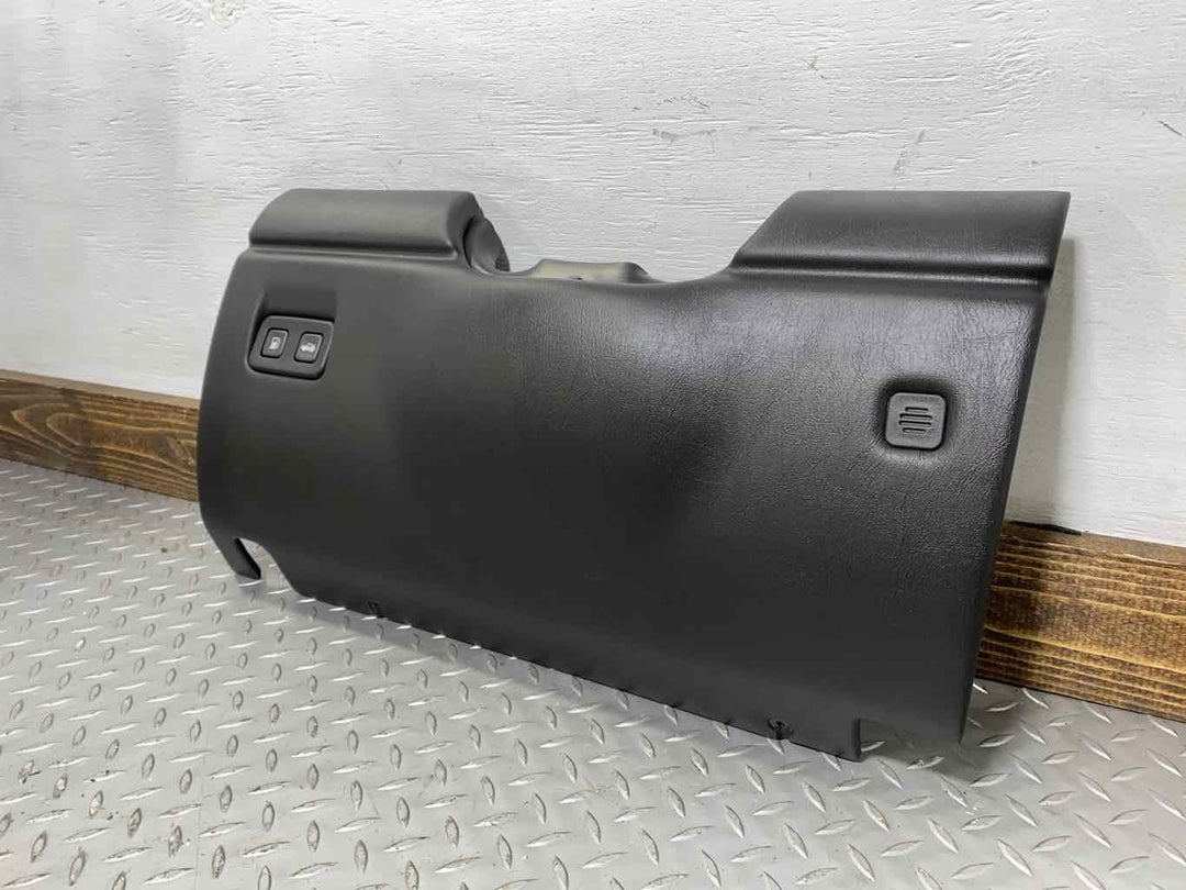 04-09 Cadillac XLR Interior Left Driver Side Knee Pad Bolster Panel (Black 19i)