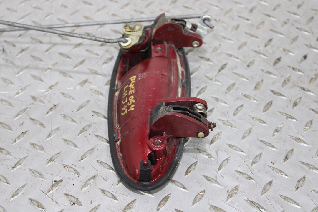 97-04 Chevy Corvette C5 Left LH Driver Outside Door Handle (Magnetic Red 86U)