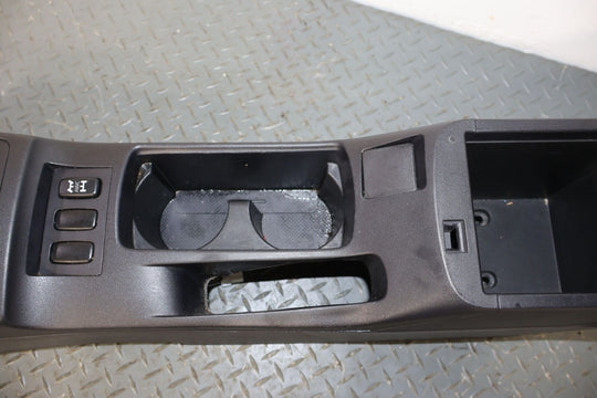 08-15 Mitsubishi Lancer EVO X MR Center Console W/Auto Trans Shift Bezel (Black)