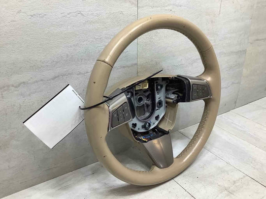 2008 Cadillac XLR Leather Wrapped Steering Wheel LT. Cashmere (31I)