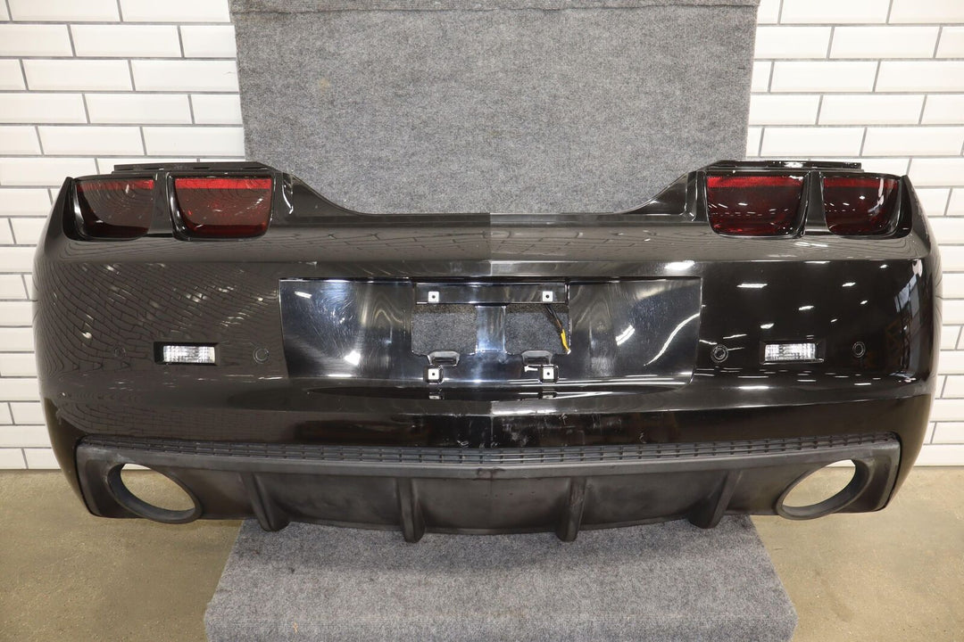 10-13 Chevy Camaro (W/Park Assist) Rear Bumper Black (GBA) W/Rebar