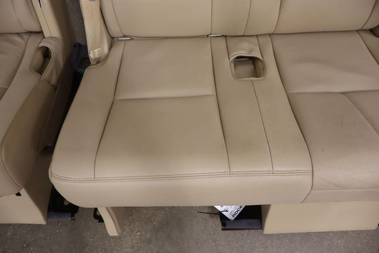 07-14 Tahoe Escalade Yukon (SWB) 2nd Row Leather Bench Seat (A95) Cashmere (333)