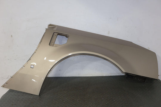 04-09 Cadillac XLR Left Rear Quarter Panel Skin W/O Fuel Door Gold Mist Metallic