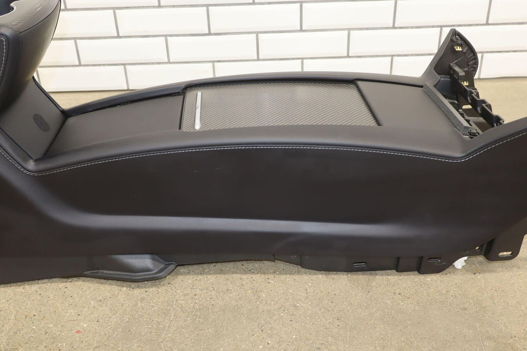 2012-2020 Tesla Model S Center Floor Console w/storage (Carbon Trim)