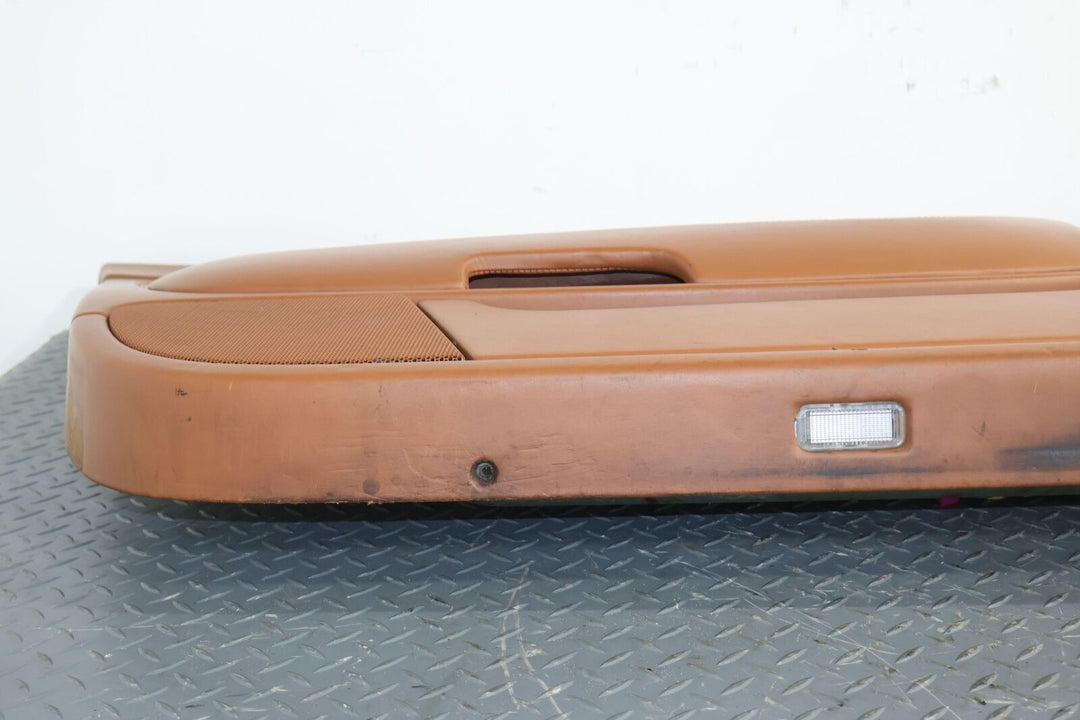 04-10 Bentley Continental GT Left LH Driver Interior Door Trim Panel -Cognac