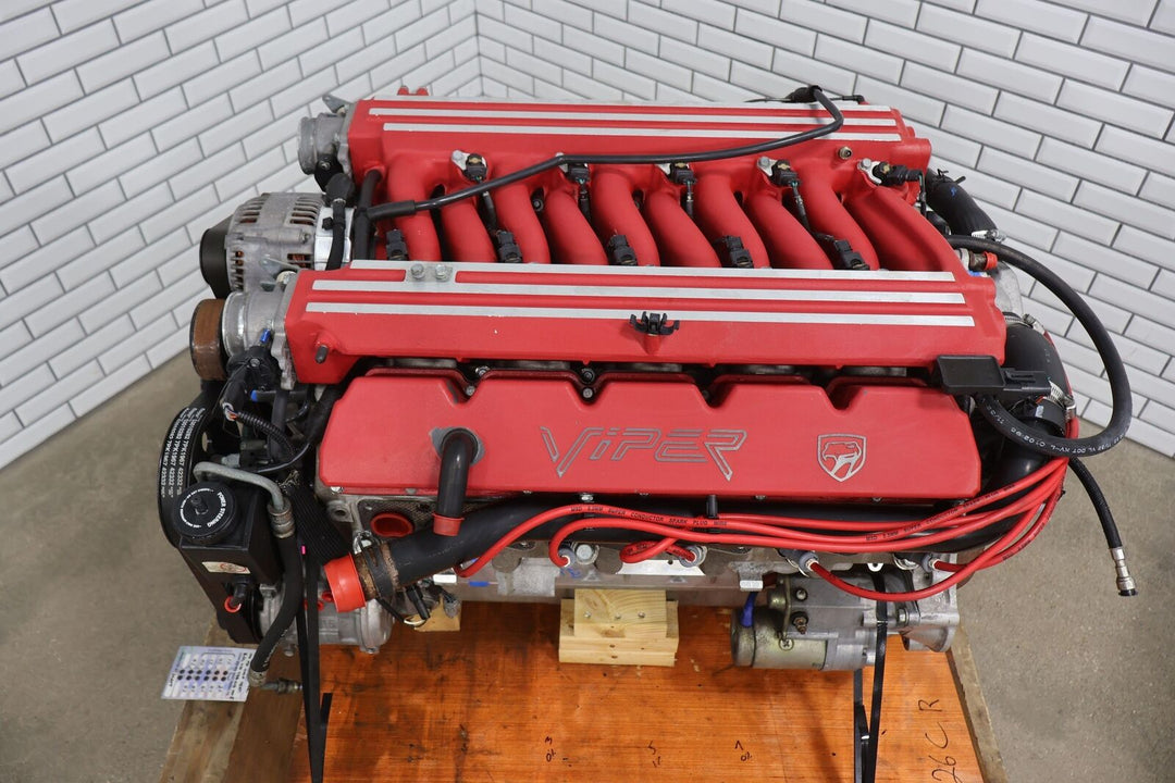 92-02 Dodge Viper RT10 8.0L V10 Engine 54K Miles Leakdown Tested