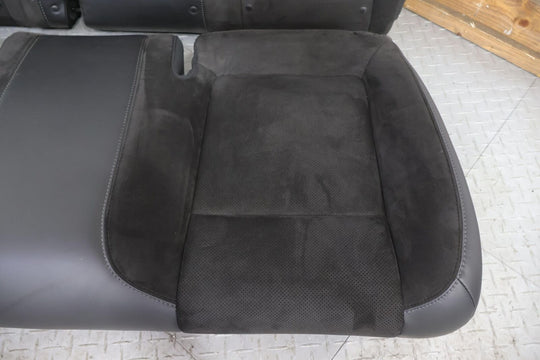 15-22 Dodge Challenger Scat Pack Rear Leather & Suede Seats (Black X9) Lt. Wear