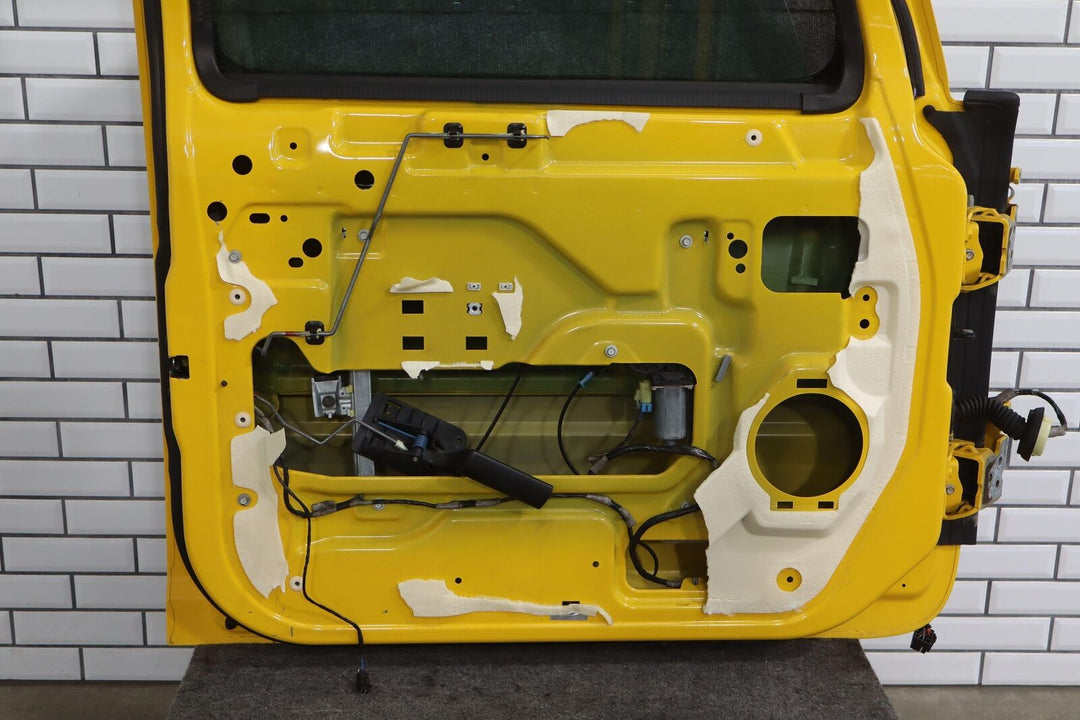 03-09 Hummer H2 Front Left Driver Door Yellow (43U) W/Window *See Photos*