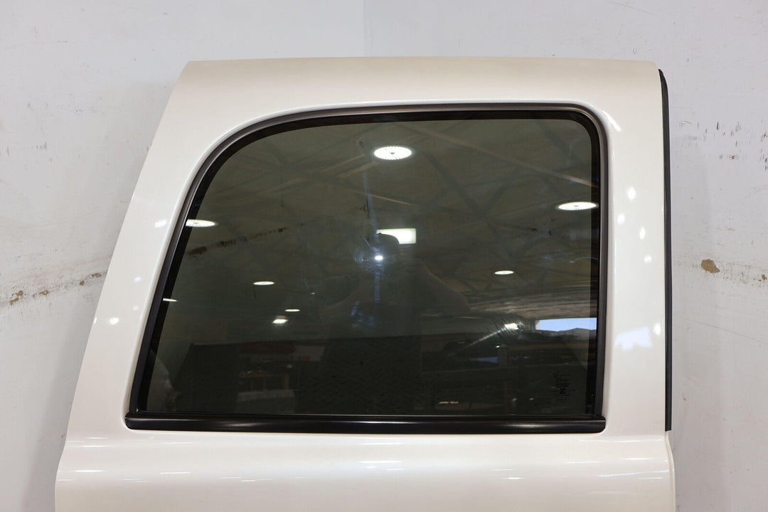 02-06 Cadillac Escalade Rear Right RH Door W/Glass (White Diamond 98U) Short WB