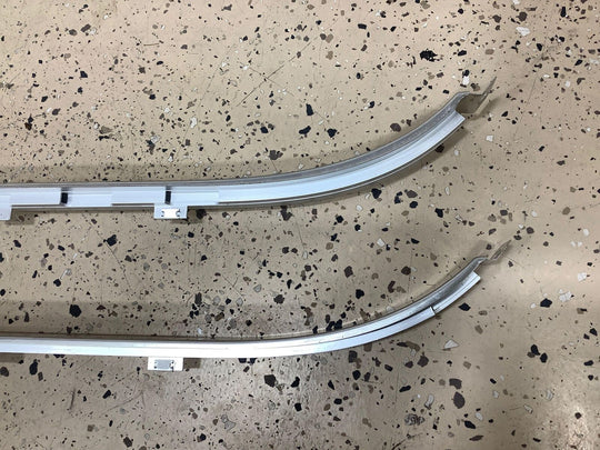 03-10 Bentley Continental GT Driver & Passenger Pair of Aluminum Sill Plates