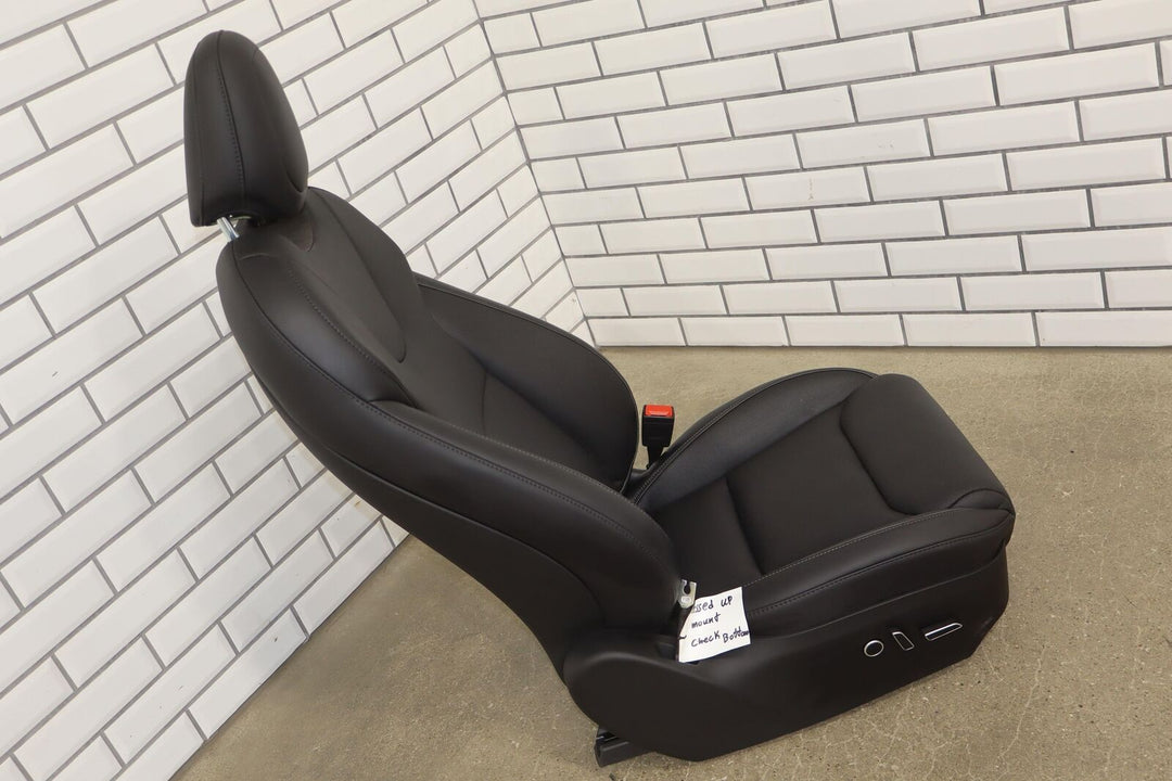 21-23 Tesla Model S Plaid Passenger Right Front Heated/Ventilated Seat (Black)