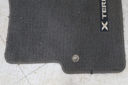 09-15 Nissan Xterra OEM Cloth Floor Mats Set (Dark Gray) 3 Pieces (See Notes)