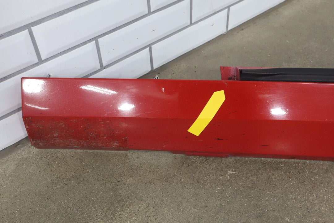 10-13 Chevy Camaro Left Driver Rocker Molding Victory Red *Cracked See Photos*